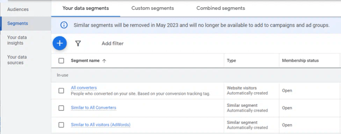 Google Ads相似受众定位策略