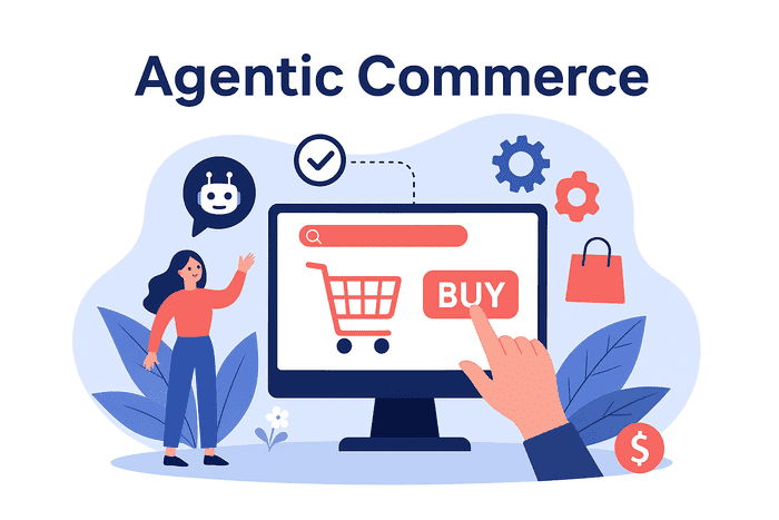 代理式商务概念图