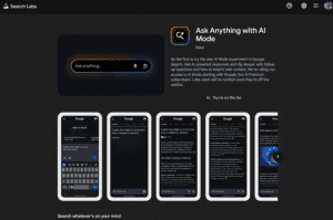 AI Mode界面功能展示